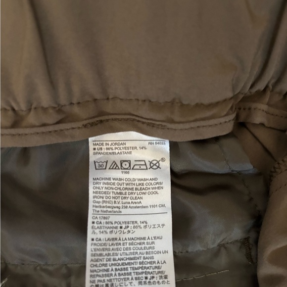 Banana Republic Women’s Olive Green/brown Cargo Jogger Pants Medium - Picture 4 of 4